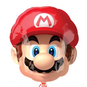 Nintendo Super Mario Bros Face Balloon